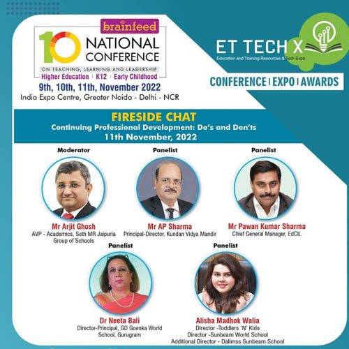 10th Brainfeed National Conference Attended by Alisha Madhok Walia as Youngest Panelist