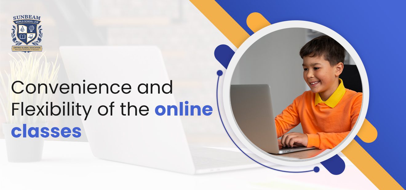 Convenience and Flexibility of the online classes